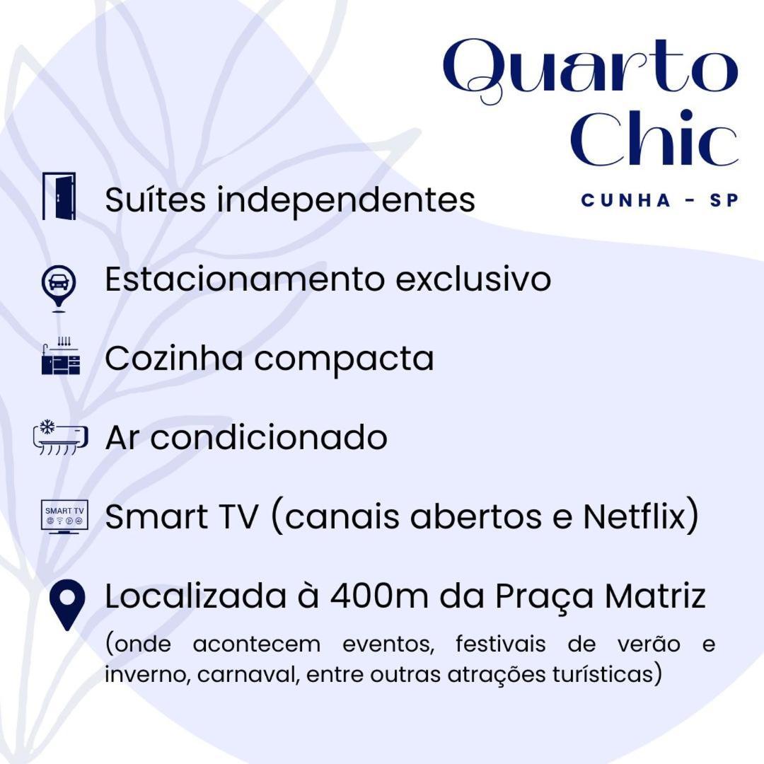 Hospedagem Quarto Chic Centro Cunha Exterior photo